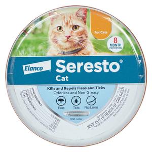 Seresto Flea and Tick Collar for Cats Elanco Animal Health